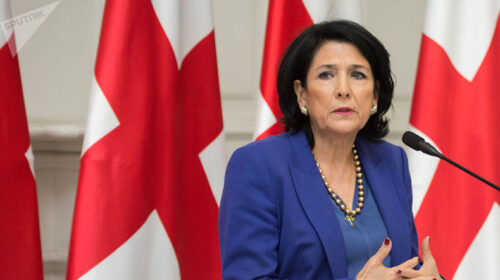 Саломе Зурабишвили: Это не обычные выборы, это выбор между европейским будущим и российским прошлым