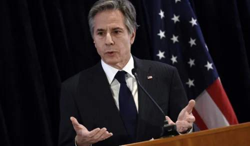 Blinken leaves for Middle East to stop wars