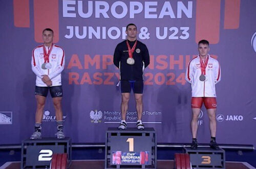 Գոռ Սահակյանը՝  ծանրամարտի Եվրոպայի երիտասարդական չեմպիոն