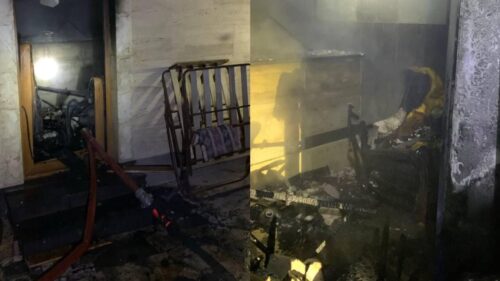 Հրդեհ՝ Երևանի Դավիթ Բեկի փողոցում գտնվող ռեստորաններից մեկում