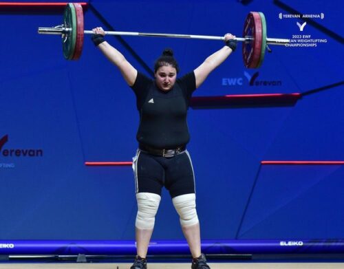 Ջուլիետա Ավանեսյանը` ծանրամարտի Եվրոպայի Մ20 տարեկանների չեմպիոն