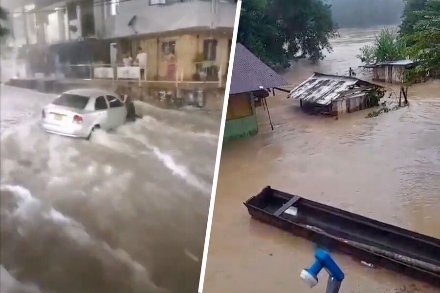 46,000 families affected by floods in Colombia 46,000 families affected by floods in Colombia