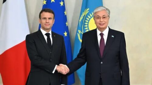 Macron and Tokayev support Yerevan-Baku peace treaty early conclusion
