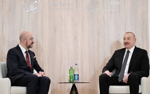 European officials criticize Charles Michel for traveling to Baku to meet Aliyev