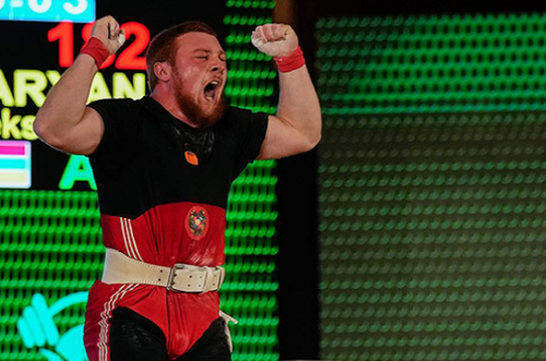 Ալեքսանդր Լազարյանը՝ ծանրամարտի Եվրոպայի Մ20 տարեկանների չեմպիոն