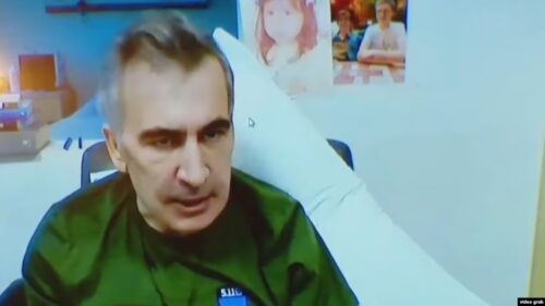 Саакашвили прокомментировал продолжающиеся протесты в Грузии