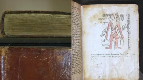 Экземпляр книги Амирдовлата Амасиаци «Польза медицины» передан в дар Матенадарану