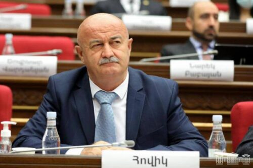 Овика Агазаряна исключили из партии «Гражданский договор»