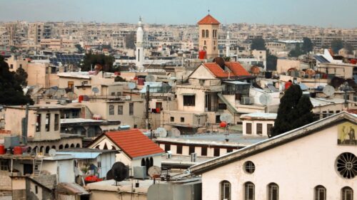 Рухнувший Дамаск, один из древнейших городов мира