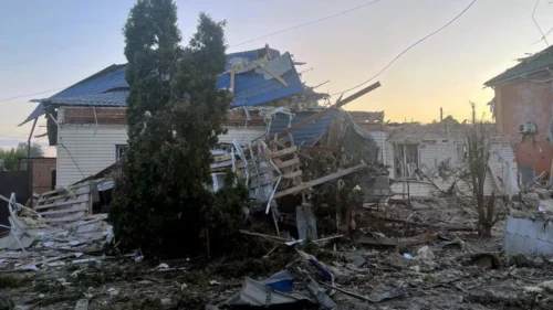 Курская область России подверглась обстрелу, пострадал мирный житель