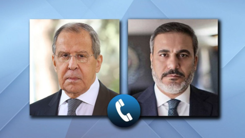 Turkish and Russian foreign ministers discuss situation in Syria