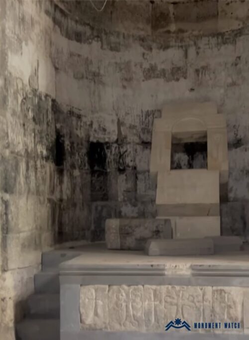 Ադրբեջանցիները պղծել են Արցախի Ծիծեռնավանքի խորանը