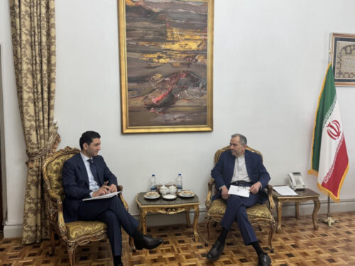 ՀՀ դեսպանն ու ԻԻՀ ԱԳ փոխնախարարը քննարկել են հայ-իրանական քաղաքական զարգացումները և տարածաշրջանը