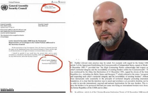 Армен Ашотян: Конкретный факт: Никол как агент азербайджанского влияния