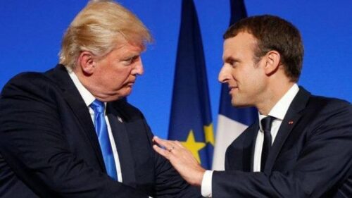 Macron opposes Trump’s plan to resettle Palestinians