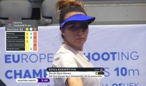 Էլմիրա Կարապետյանը՝ Եվրոպայի առաջնության փոխչեմպիոն և ռեկորդակիր