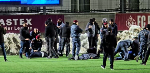 Ֆուտբոլային հանդիպմանն ակցիա իրականացնողներից 9-ը խուլիգանության կասկածանքով ձերբակալվել են․ ՔԿ