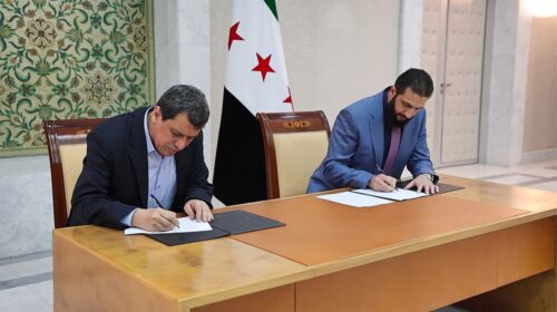Agreement between Syrian authorities and Syrian Democratic Forces; Ceasefire established nationwide