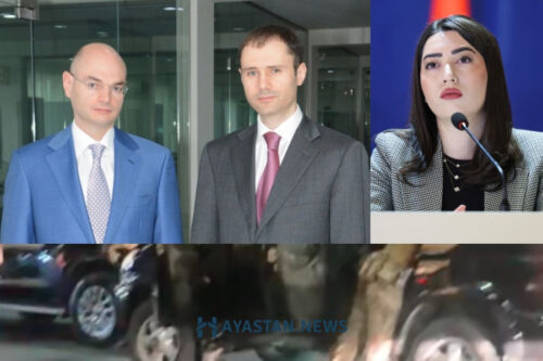 Hayastan.news: Спецназ обыскал автомобиль охраны владельцев «Гранд Холдинга» на предмет наличия незаконного оружия