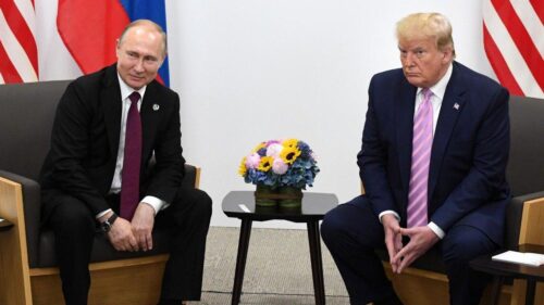 Trump urges Americans to worry less about Putin