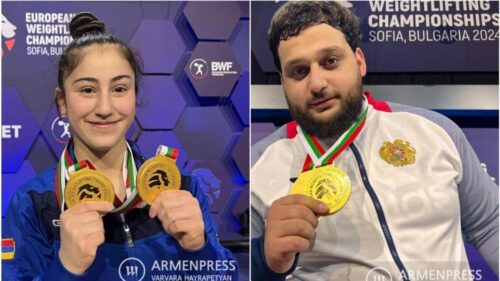 Վարազդատ Լալայանը և Ալեքսանդրա Գրիգորյանը Եվրոպայի լավագույն ծանրորդների հավակնորդների թվում են