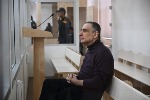 Ruben Vardanyan expresses complaint to panel of judges