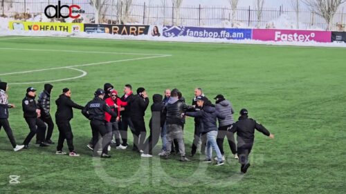 Ակցիա ֆուտբոլային խաղի ժամանակ. կան ձերբակալվածներ