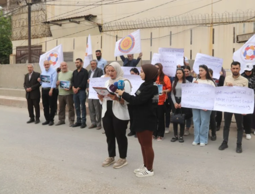 В Сирии прошла акция протеста с требованием признать Геноцид армян