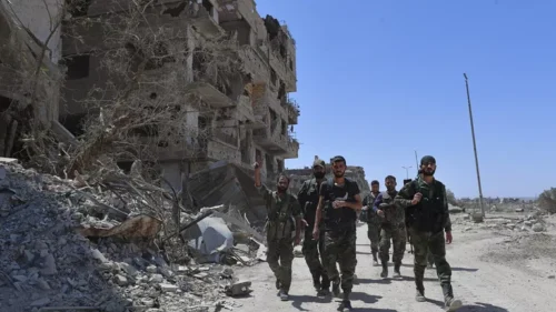 Clashes near Damascus leave casualties