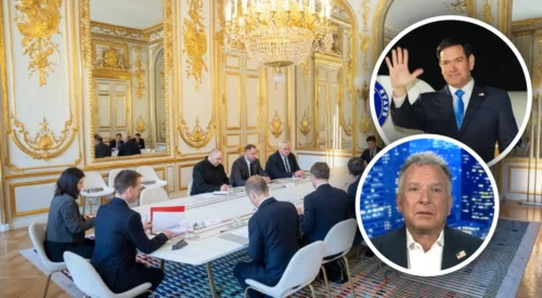 Macron, Witkoff, and Rubio hold meeting in Paris