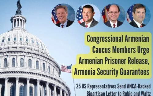 Армянский национальный комитет Америки приветствует призыв комитета Конгресса освободить армянских пленных