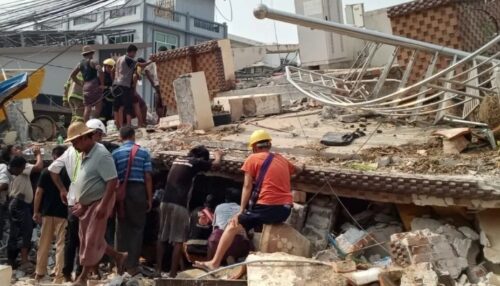 Death toll from earthquake in Myanmar reaches 3,645