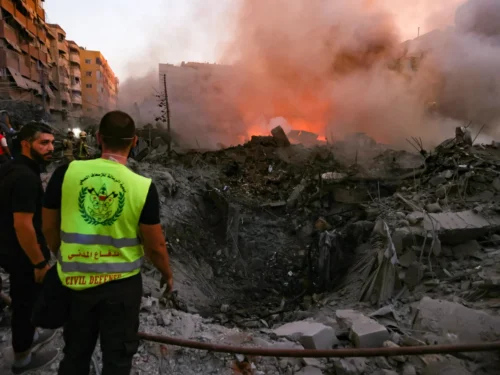 Hezbollah official killed in Beirut after Israeli airstrike