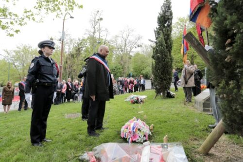 Церемония памяти, посвященная 110-летию Геноцида армян в городе Лилль