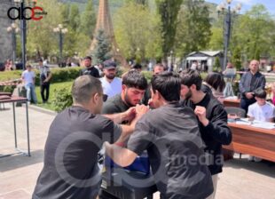 Фестиваль, чемпионат по армрестлингу и новоселье в Горисе (фоторепортаж)