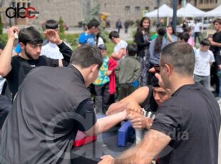 Фестиваль, чемпионат по армрестлингу и новоселье в Горисе (фоторепортаж)