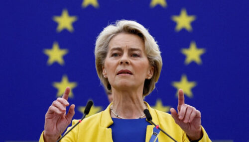 European Commission president: The EU seeks a negotiated solution but aims to negotiate with the US from a strong position