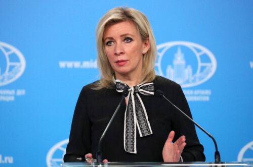 There is no domestic political context: Zakharova on meeting between Russian consul in Gyumri and Mother Armenia alliance representatives