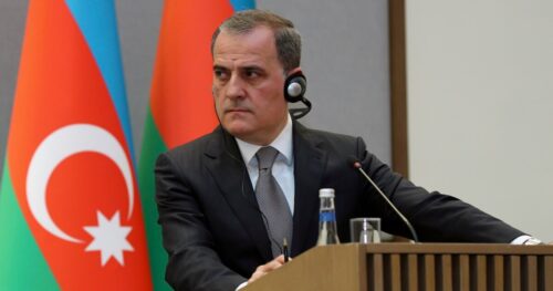 Bayramov discusses with Iraqi counterpart peace process with Armenia