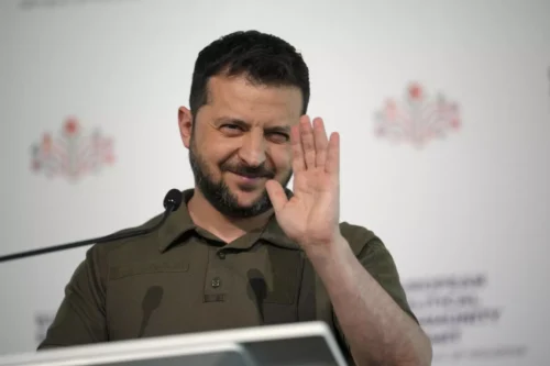 Zelenskyy meets US vice president