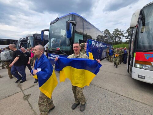 Russia and Ukraine conduct prisoner exchange