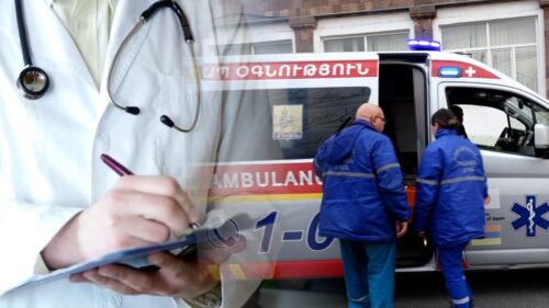 Բռնություն շտապօգնության աշխատակիցների նկատմամբ՝ Պարոնյան-Լեո փողոցներում