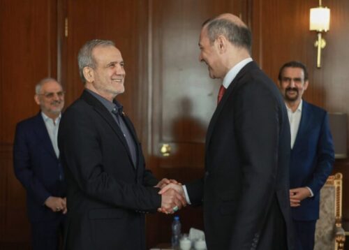 ՀՀ ԱԽ քարտուղարն ու Իրանի նախագահը քննարկել են Հայաստան-Իրան հարաբերությունները