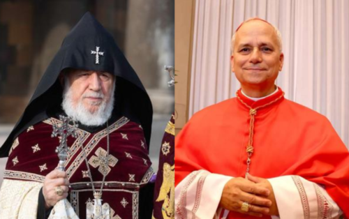 Ձեր այս նոր հանգրվանում աղոթում ենք, որ Աստված ուժ շնորհի Ձերդ Սրբությանը. Վեհափառը շնորհավորական ուղերձ է հղել նորընտիր Հռոմի պապին