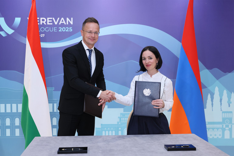 Հայաստանն ու Հունգարիան համագործակցության համաձայնագիր են ստորագրել Հայաստանն ու Հունգարիան համագործակցության համաձայնագիր են ստորագրել