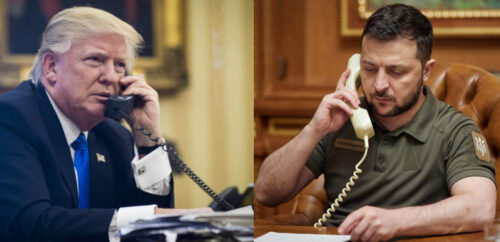 Trump has phone call with Zelenskyy before call with Putin