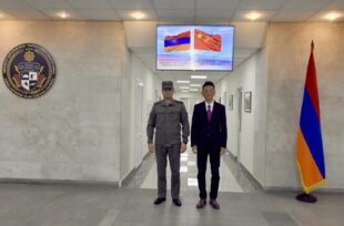 Չինաստանի դեսպանը տեխնիկական սարքավորումներ է նվիրաբերել Վազգեն Սարգսյանի անվան ռազմական ակադեմիային (լուսանկարներ)