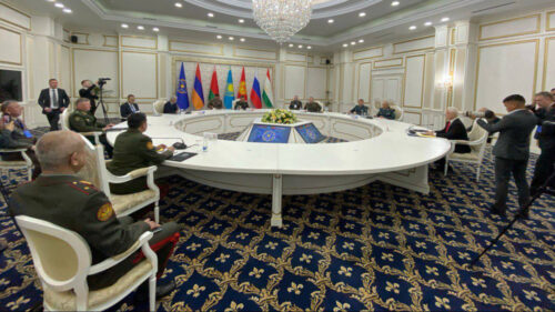 ՊՆ նախարարները քննարկել են ՀԱՊԿ պատասխանատվության գոտում ռազմաքաղաքական իրավիճակը