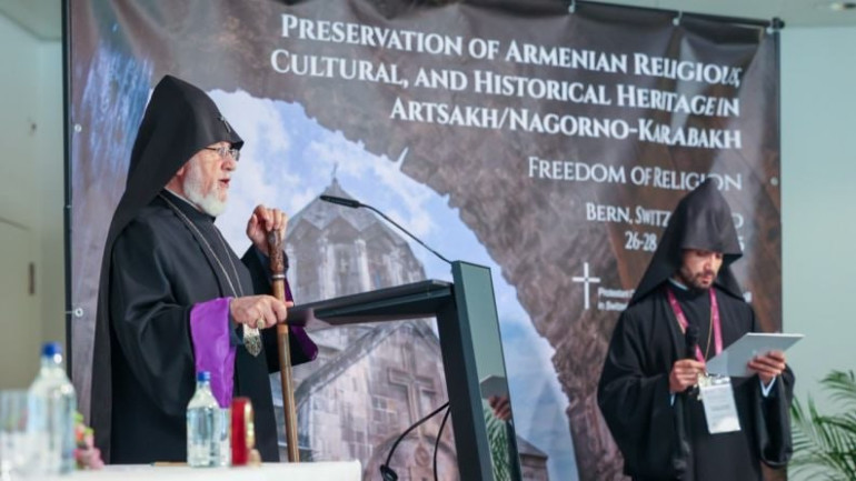 Թուրքիայի ռազմական աջակցությամբ Ադրբեջանն իրականացրել է nճրագոծություն՝ բռնազավթել և ամբողջապես հայաթափել է Արցախը. Վեհափառ (տեսանյութ) Թուրքիայի ռազմական աջակցությամբ Ադրբեջանն իրականացրել է nճրագոծություն՝ բռնազավթել և ամբողջապես հայաթափել է Արցախը. Վեհափառ (տեսանյութ)