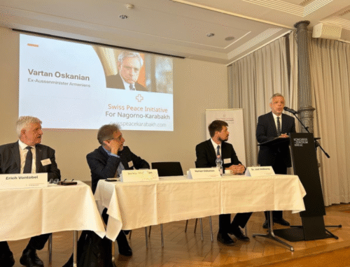 Цель народа и руководства Арцаха — возвращение на исконную землю: речь Вардана Осканяна в Берне